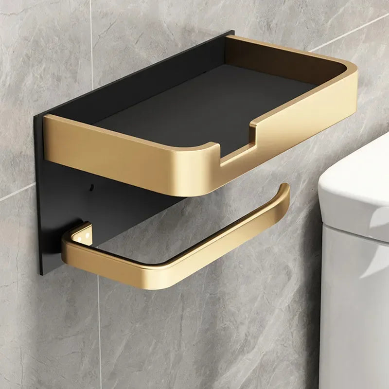 Wall-Mount Toilet Paper Holder