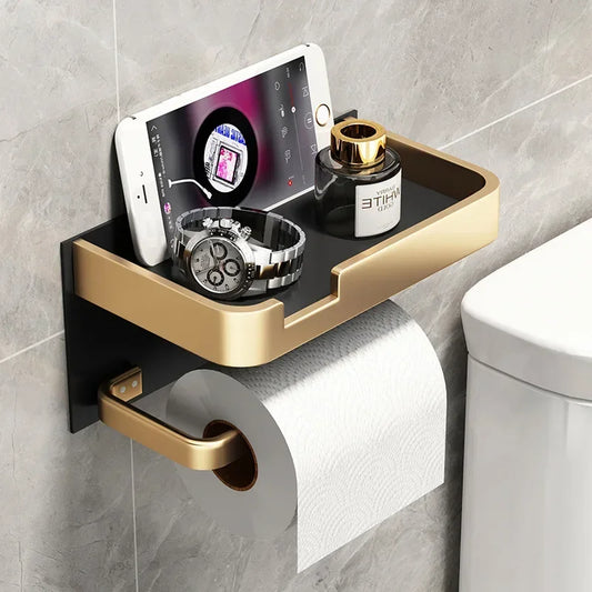 Wall-Mount Toilet Paper Holder